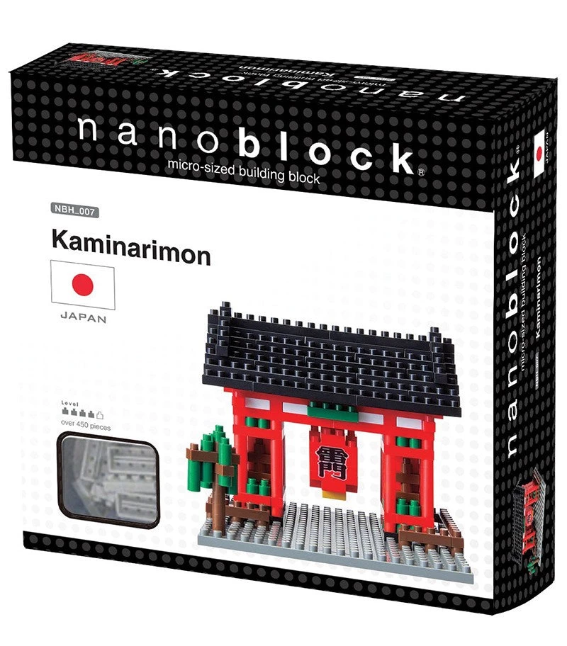 Nanoblock - Kaminarimon - NBH 007 – Image 3
