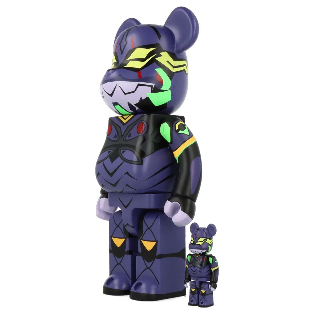 400% + 100% Bearbrick EVA 13 New Paint Version (Evangelion) – Image 2