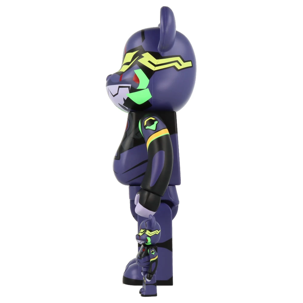 400% + 100% Bearbrick EVA 13 New Paint Version (Evangelion) – Image 3