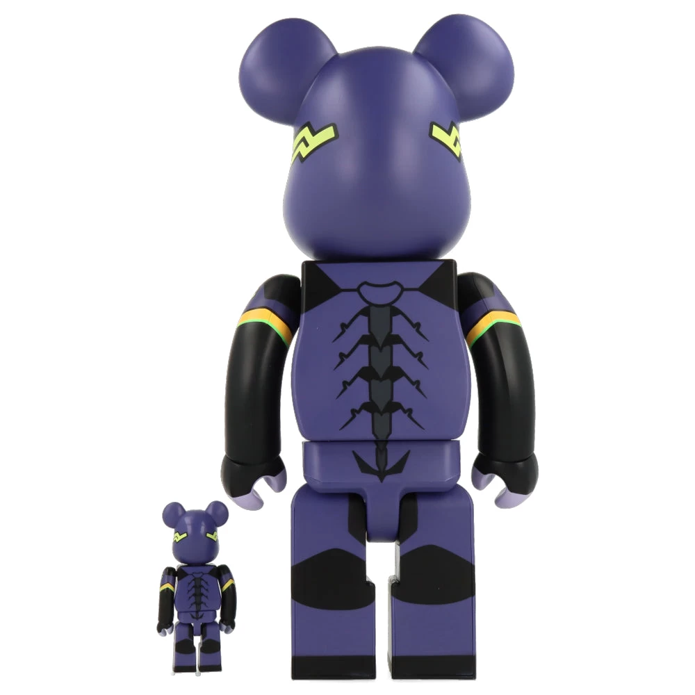 400% + 100% Bearbrick EVA 13 New Paint Version (Evangelion) – Image 5