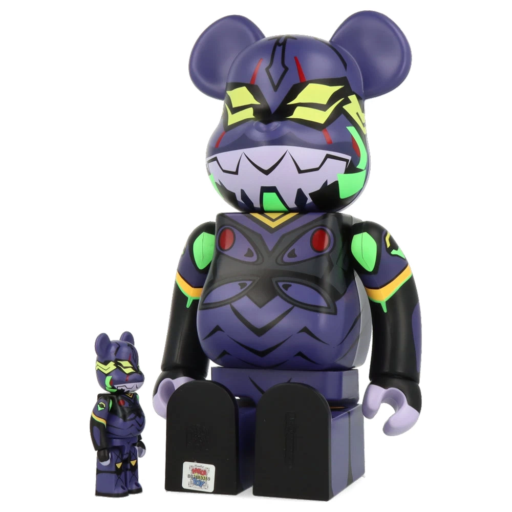 400% + 100% Bearbrick EVA 13 New Paint Version (Evangelion) – Image 9