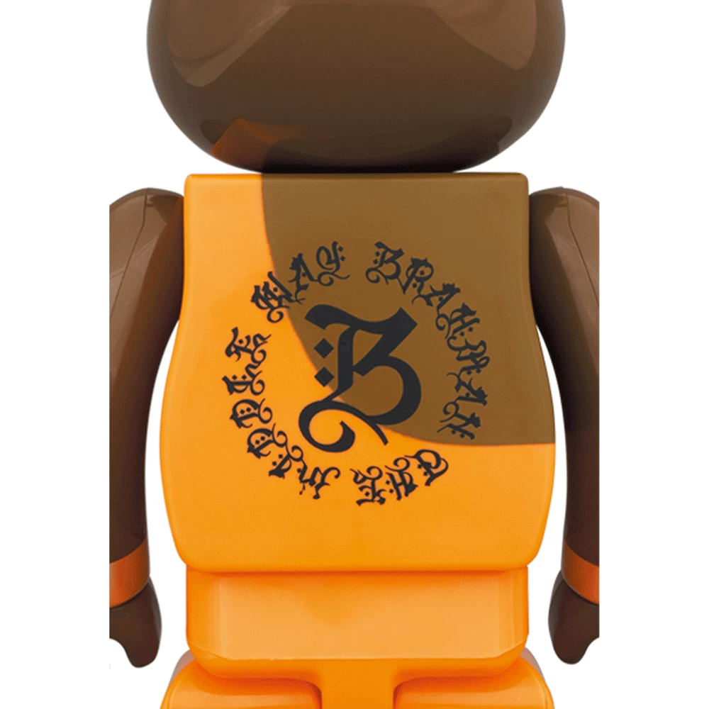 400% Bearbrick Brahman Elephant Yellow – Image 2
