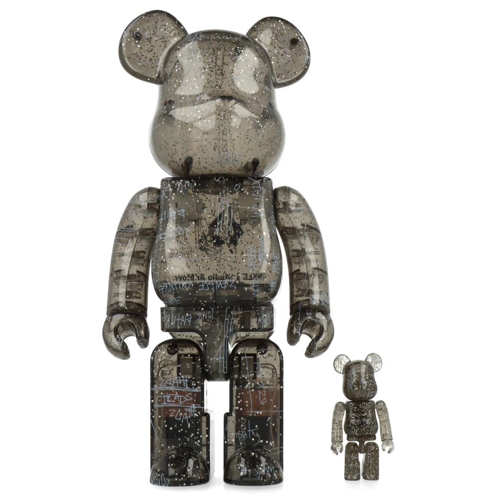 400% + 100% Bearbrick UNKLE X Studio Ar.Mour.
