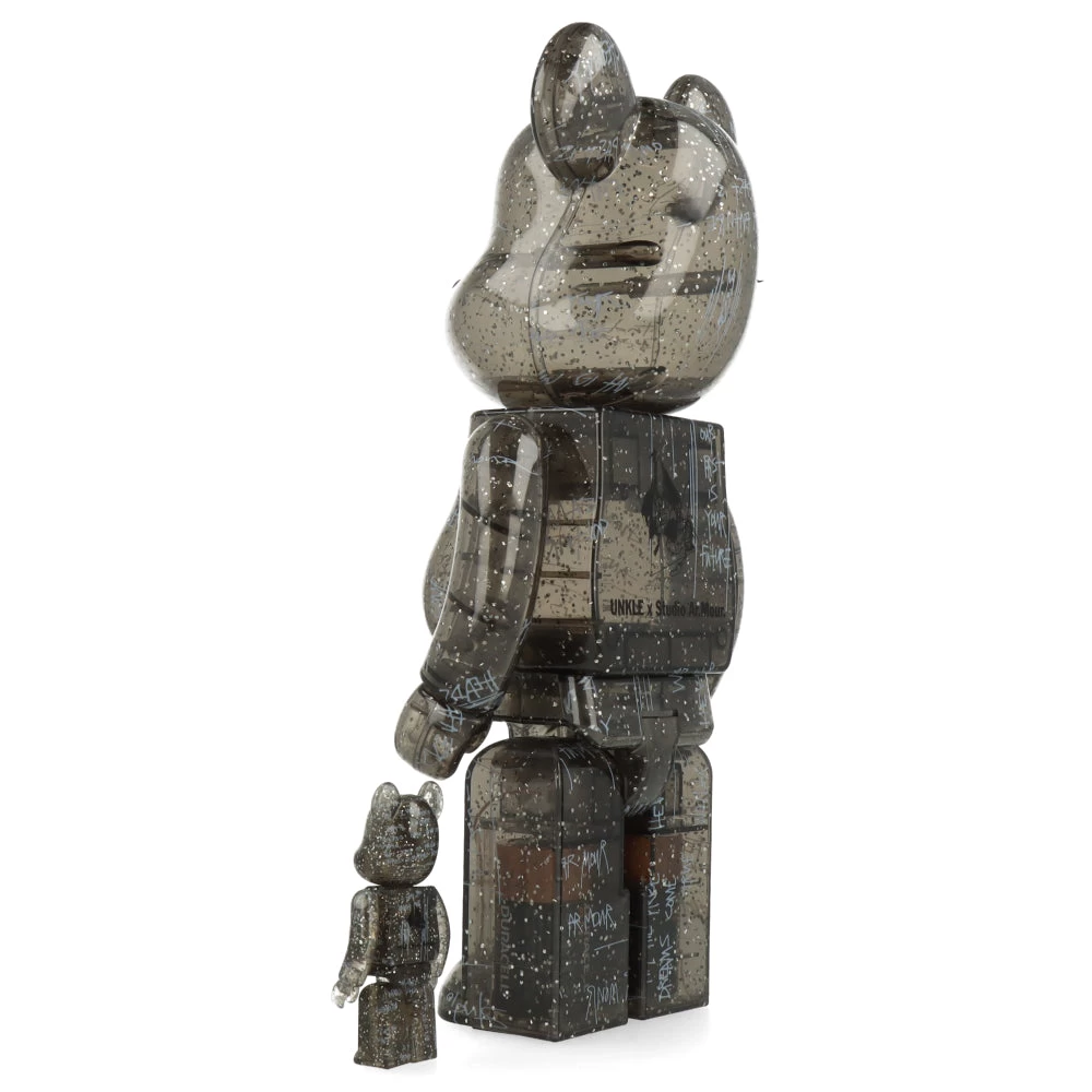 400% + 100% Bearbrick UNKLE X Studio Ar.Mour. – Image 4