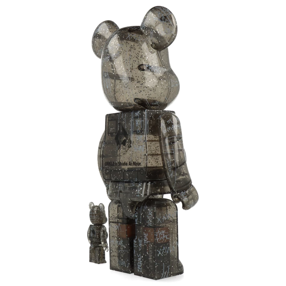 400% + 100% Bearbrick UNKLE X Studio Ar.Mour. – Image 6