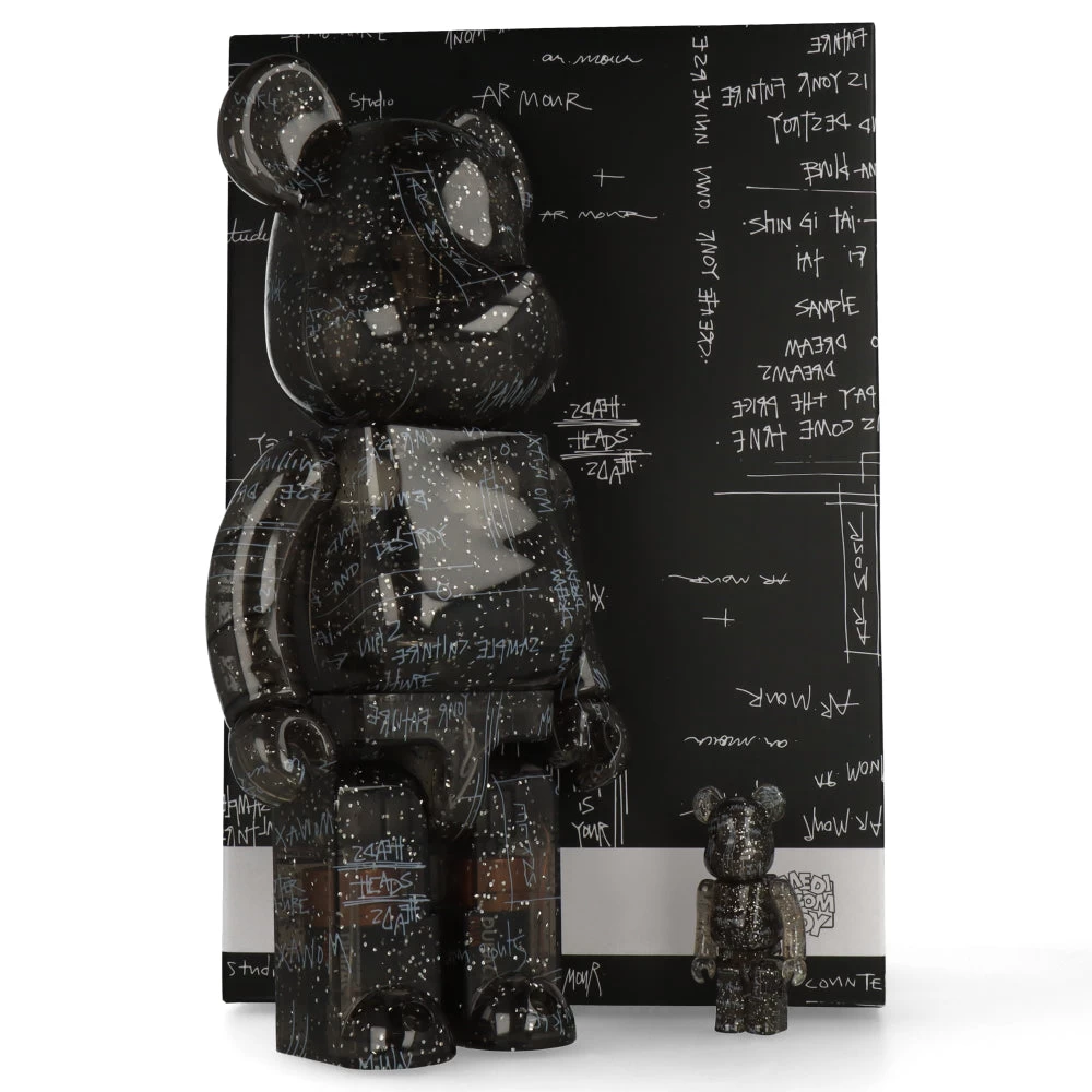 400% + 100% Bearbrick UNKLE X Studio Ar.Mour. – Image 10