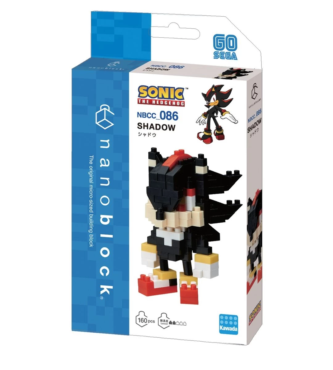 Nanoblock X Sonic - Shadow - NBCC 086 – Image 2