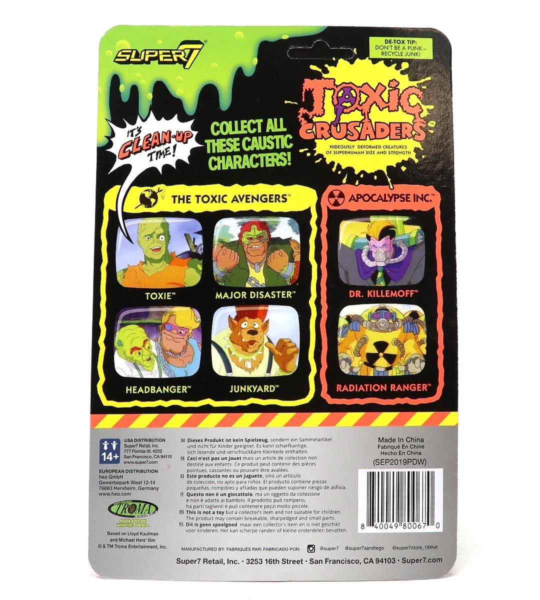 SUPER7 Headbanger- ReAction Figure – Image 3