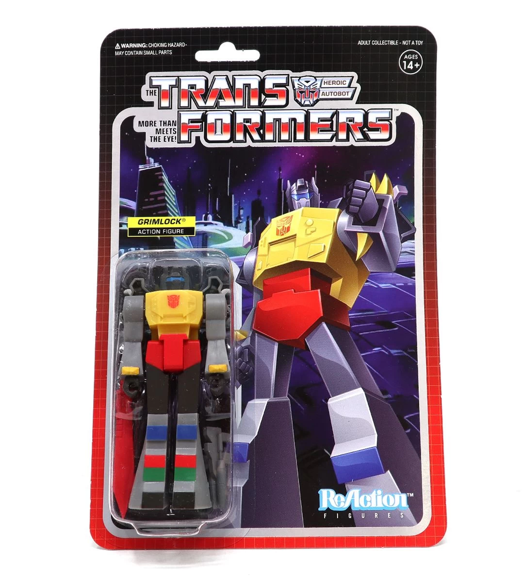 SUPER7 Grimlock - Transformers Wave 2 - ReAction Figure