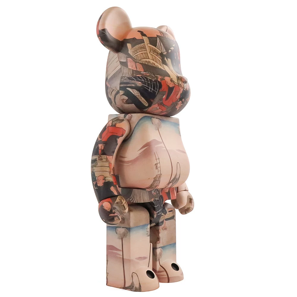 1000% Bearbrick Hiroshige Utagawa - The 53 Stations Of The Tokaido-Nihonbashi – Image 2