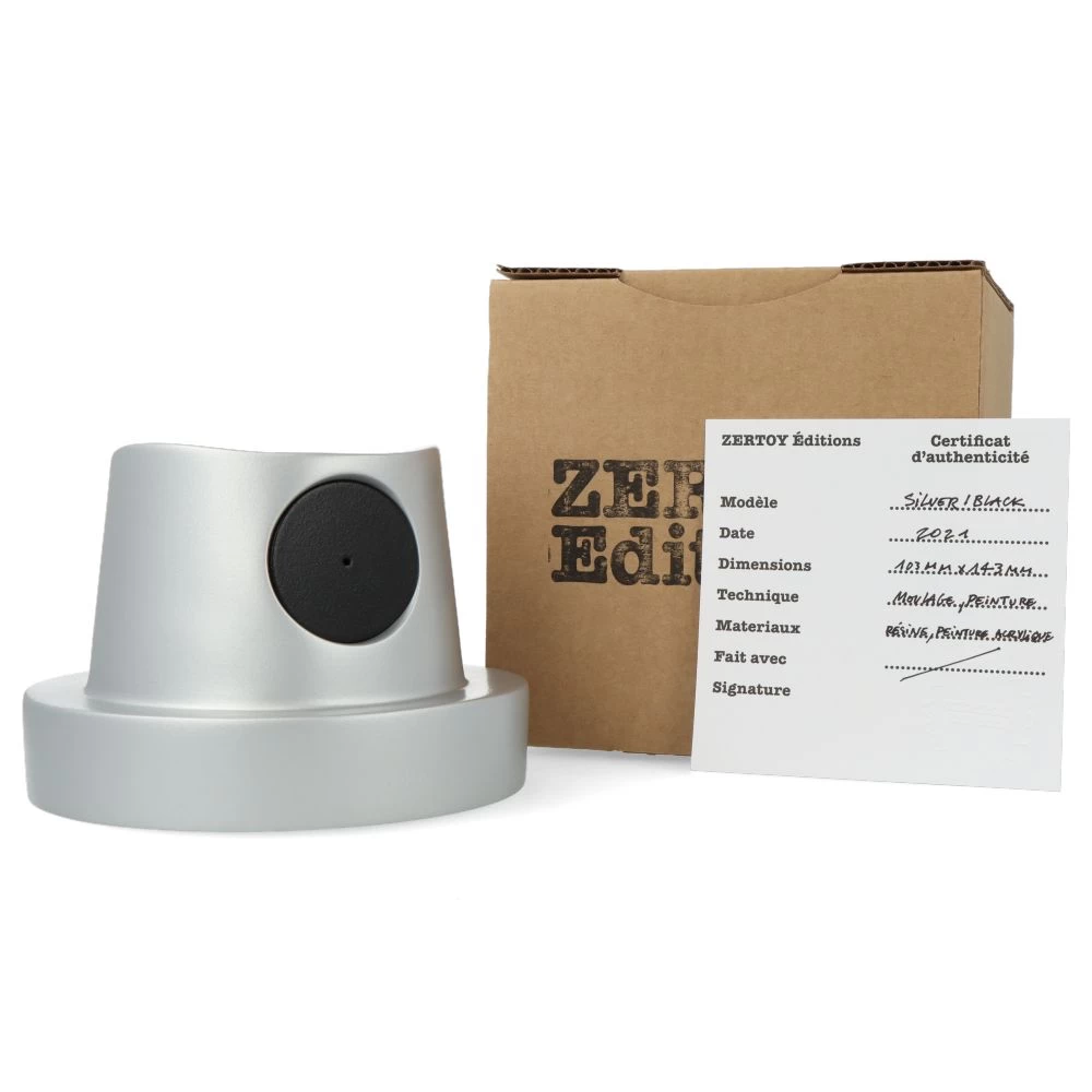 Zertoy - Silver & Black Cap – Image 6