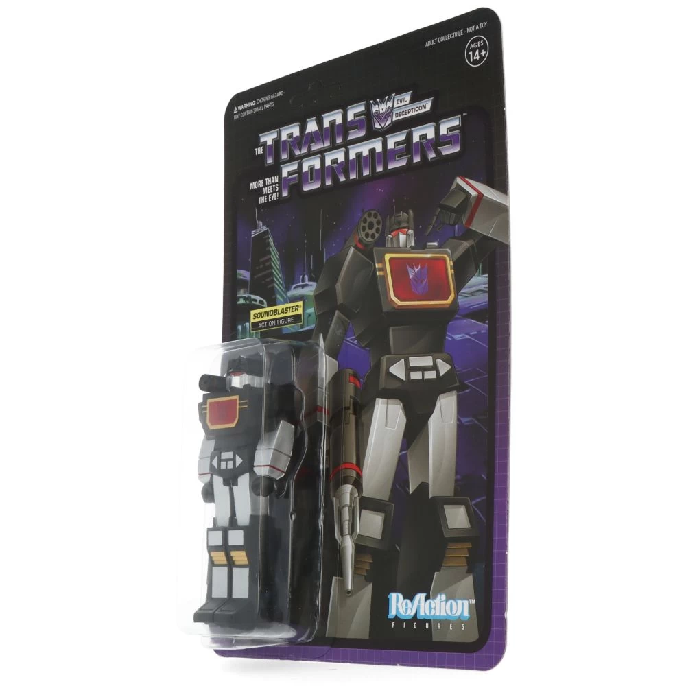 SUPER7 Soundblaster - Transformers Wave 3 - ReAction Figure – Image 4