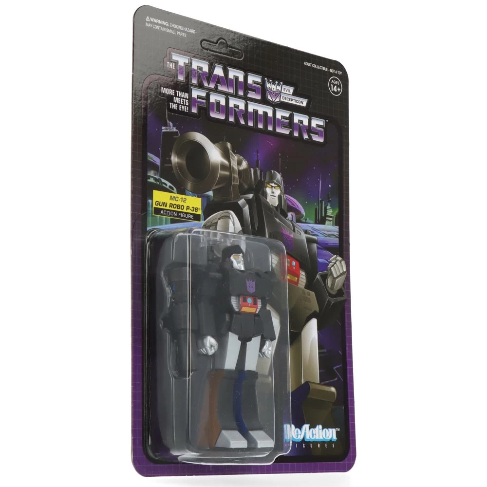 SUPER7 Megatron MC-12 - Transformers Wave 3 - ReAction Figure – Image 2