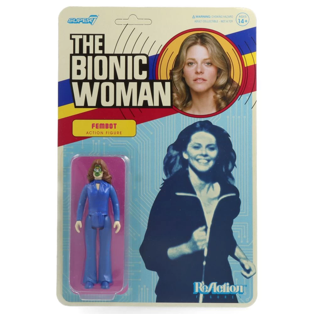 SUPER7 Fembot - The Bionic Woman - ReAction Figure
