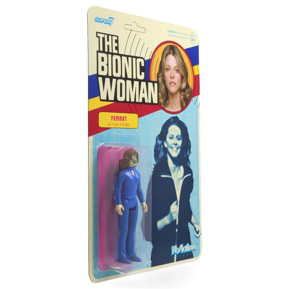 SUPER7 Fembot - The Bionic Woman - ReAction Figure – Image 2