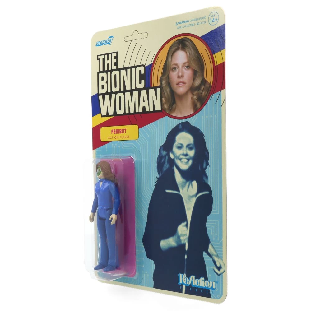 SUPER7 Fembot - The Bionic Woman - ReAction Figure – Image 4
