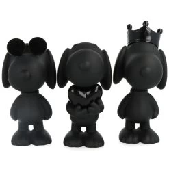 Snoopy XS - Coffret De 3 Pièces - Noir