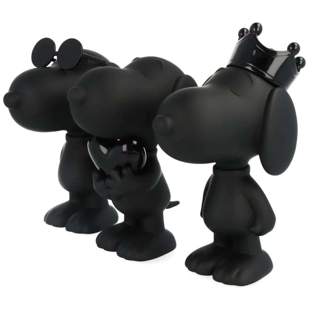 Snoopy XS - Coffret De 3 Pièces - Noir – Image 4