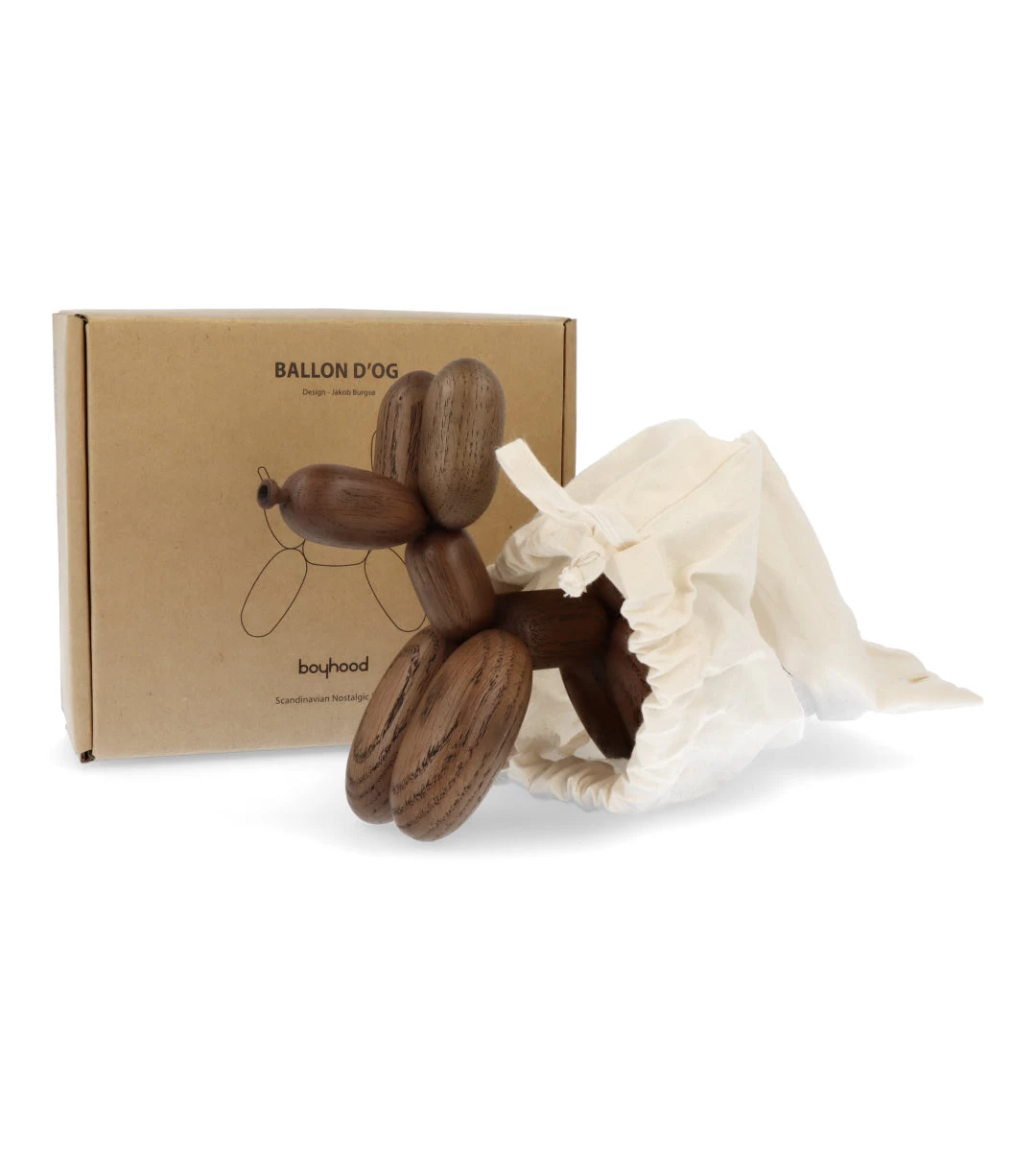 Ballon Dog Oak/Smoked Large – Image 9