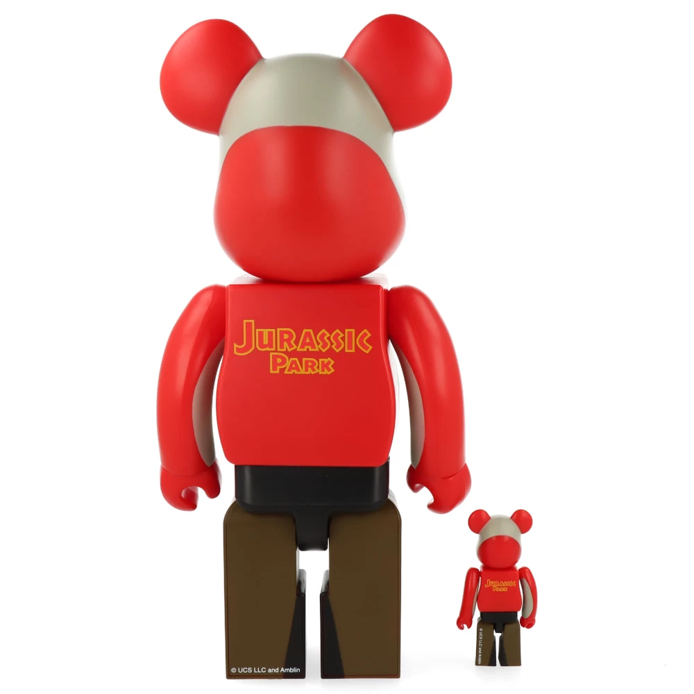 400% + 100% Bearbrick Jurassic Park – Image 6