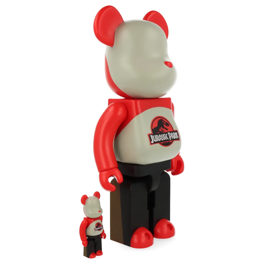 400% + 100% Bearbrick Jurassic Park – Image 2