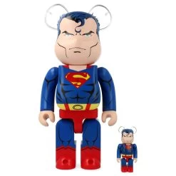 400% +100% Bearbrick Superman (Batman Hush Ver.)