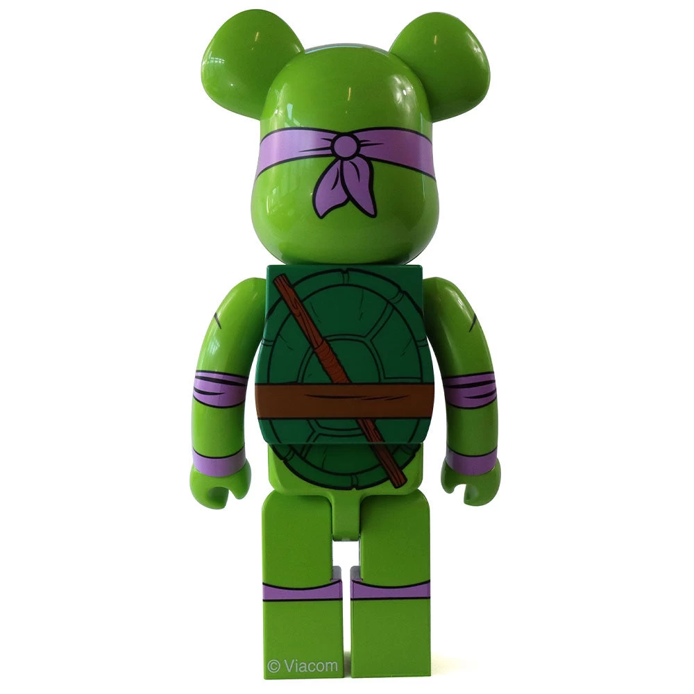 1000% Bearbrick Donatello (Tortues Ninja - TMNT) – Image 3