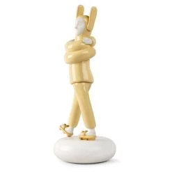 Embraced Sculpture (Yellow) - Jaime Hayon