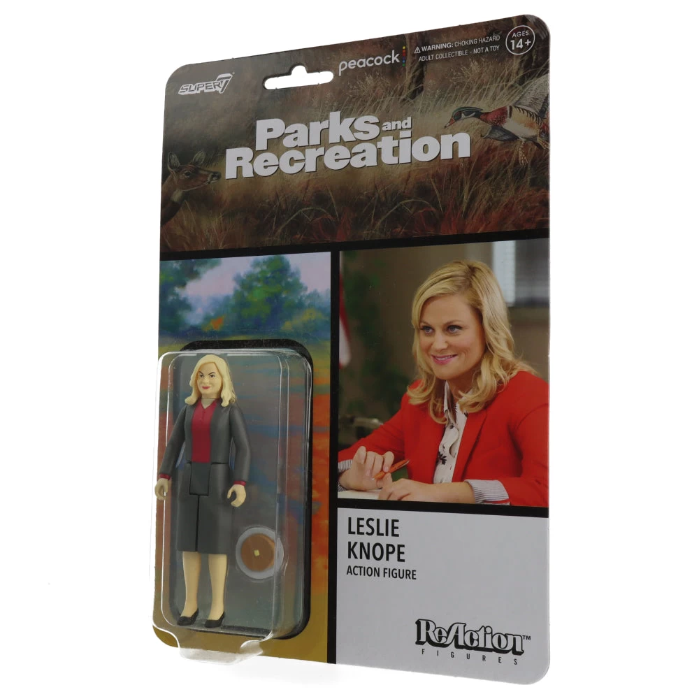 SUPER7 Parks And Recreation Leslie Knope - ReAction Figure – Image 4