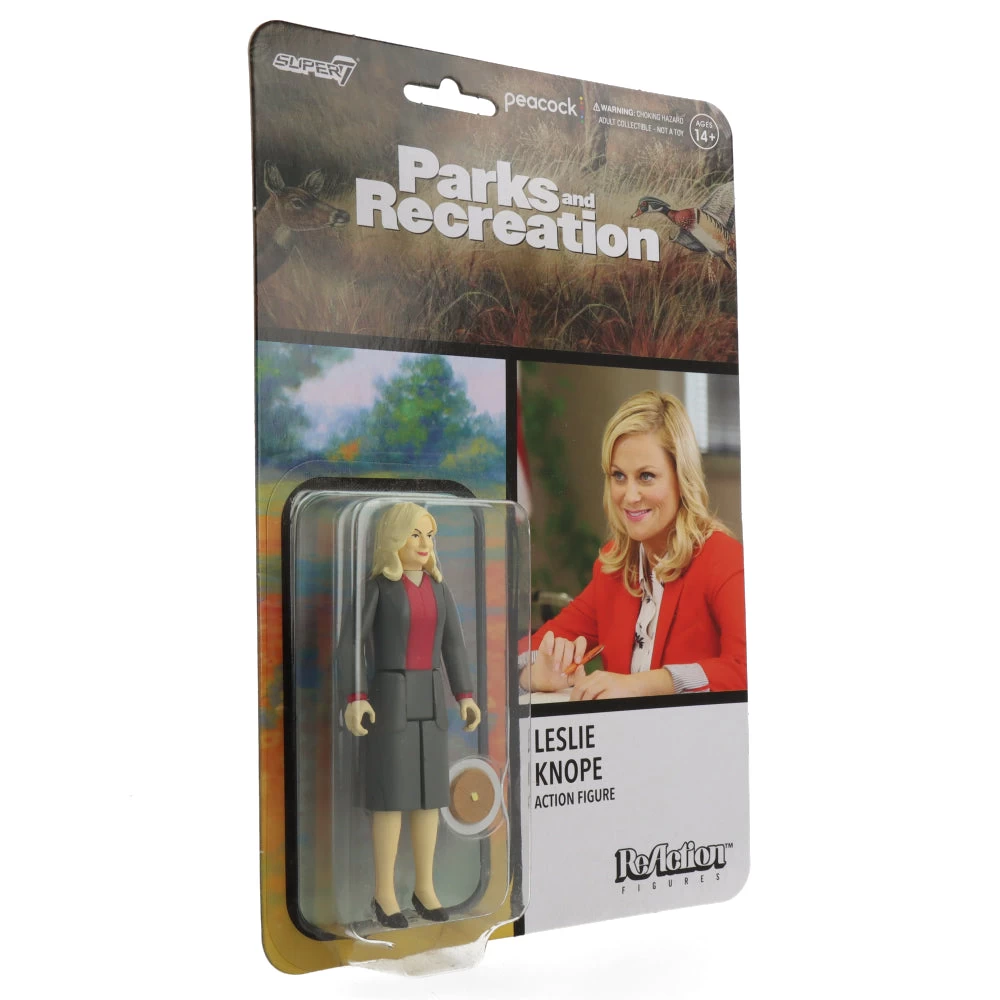 SUPER7 Parks And Recreation Leslie Knope - ReAction Figure – Image 2