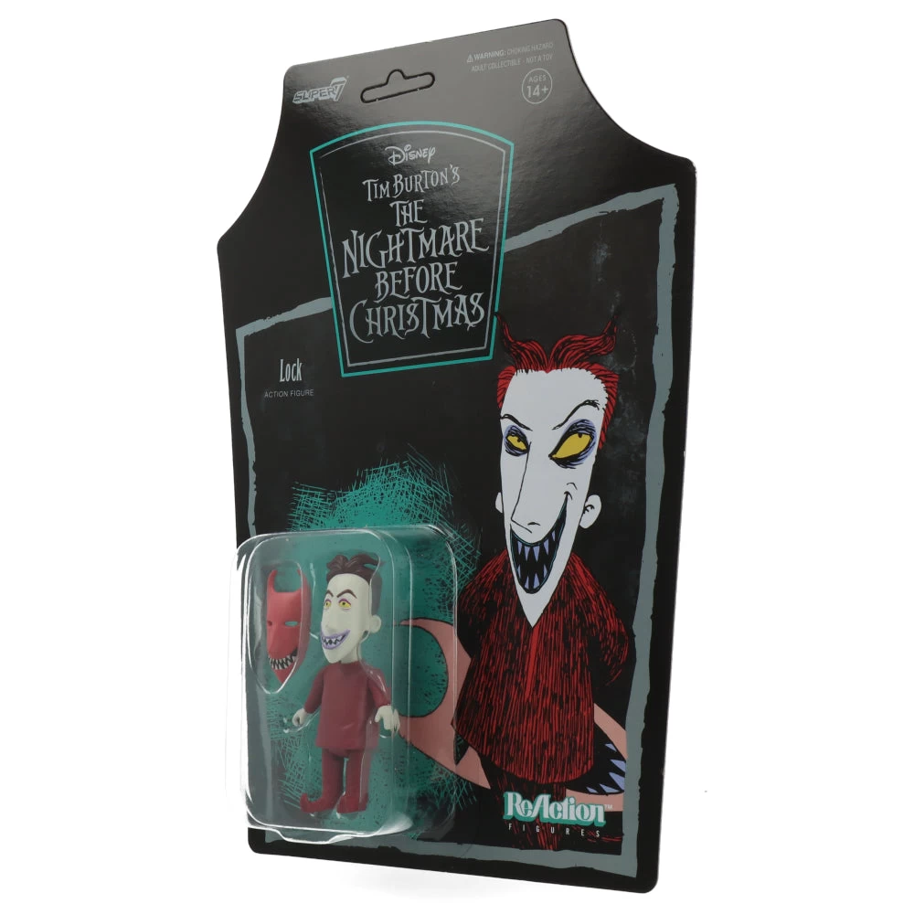 SUPER7 Tim Burton's The Nightmare Before Christmas ReAction Figures Wave 2 - Lock – Image 4