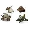BEAST KINGDOM Metal Slug 3 Pull Back Car Series Set 4 Voitures à Friction