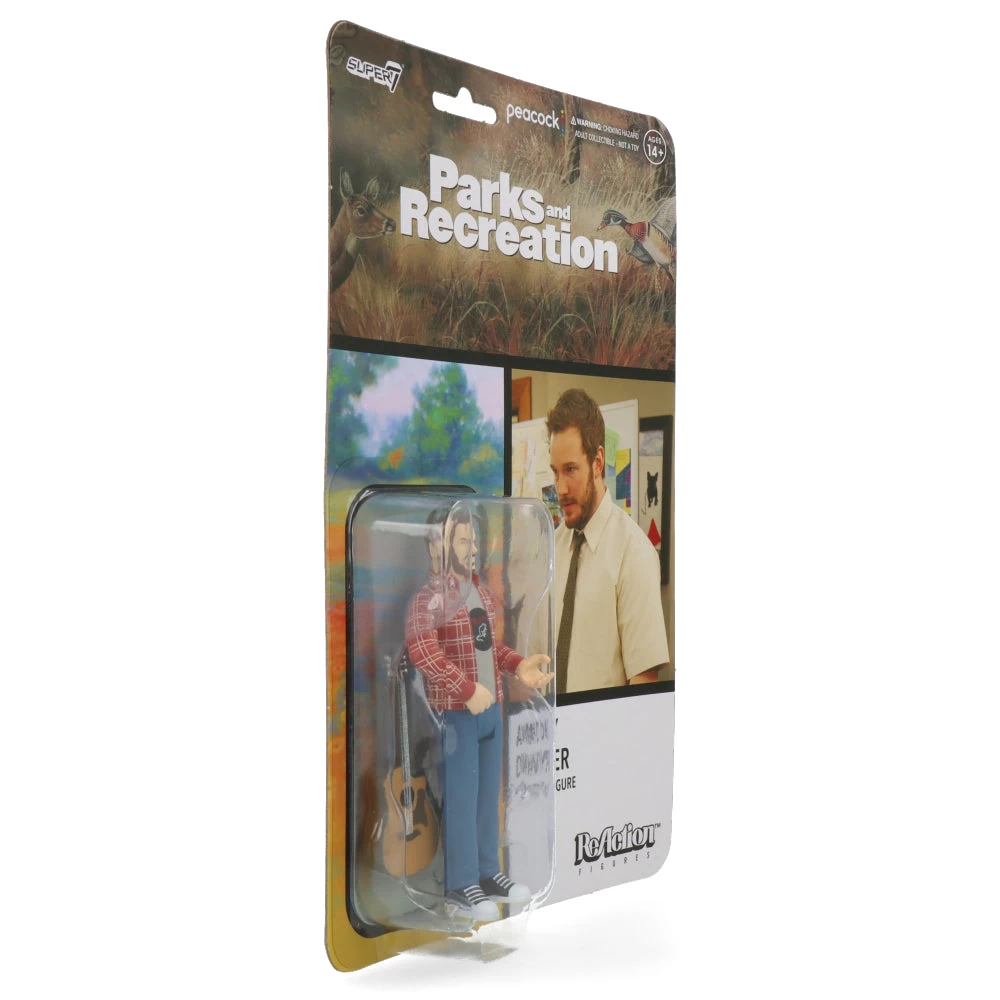 SUPER7 Parks And Recreation - Andy Dwyer - ReAction Figure – Image 2