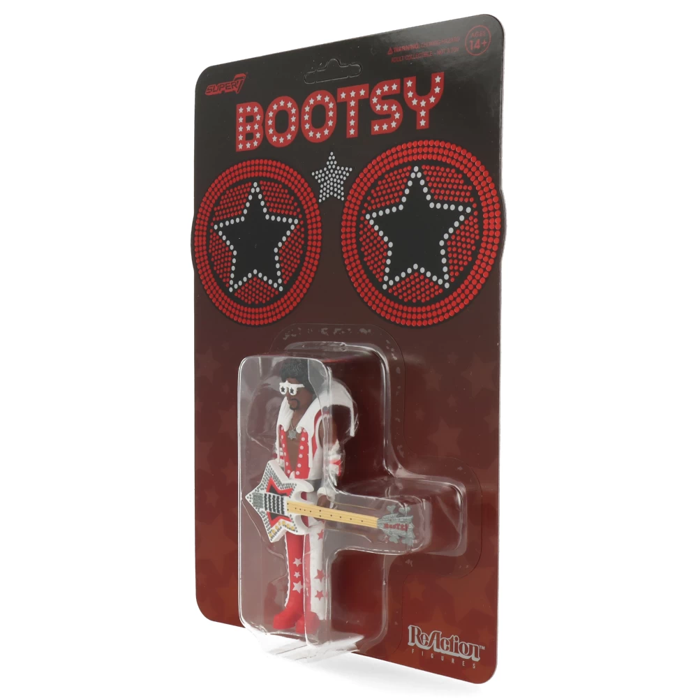 SUPER7 Bootsy Collins - Red & White - ReAction Figures – Image 2