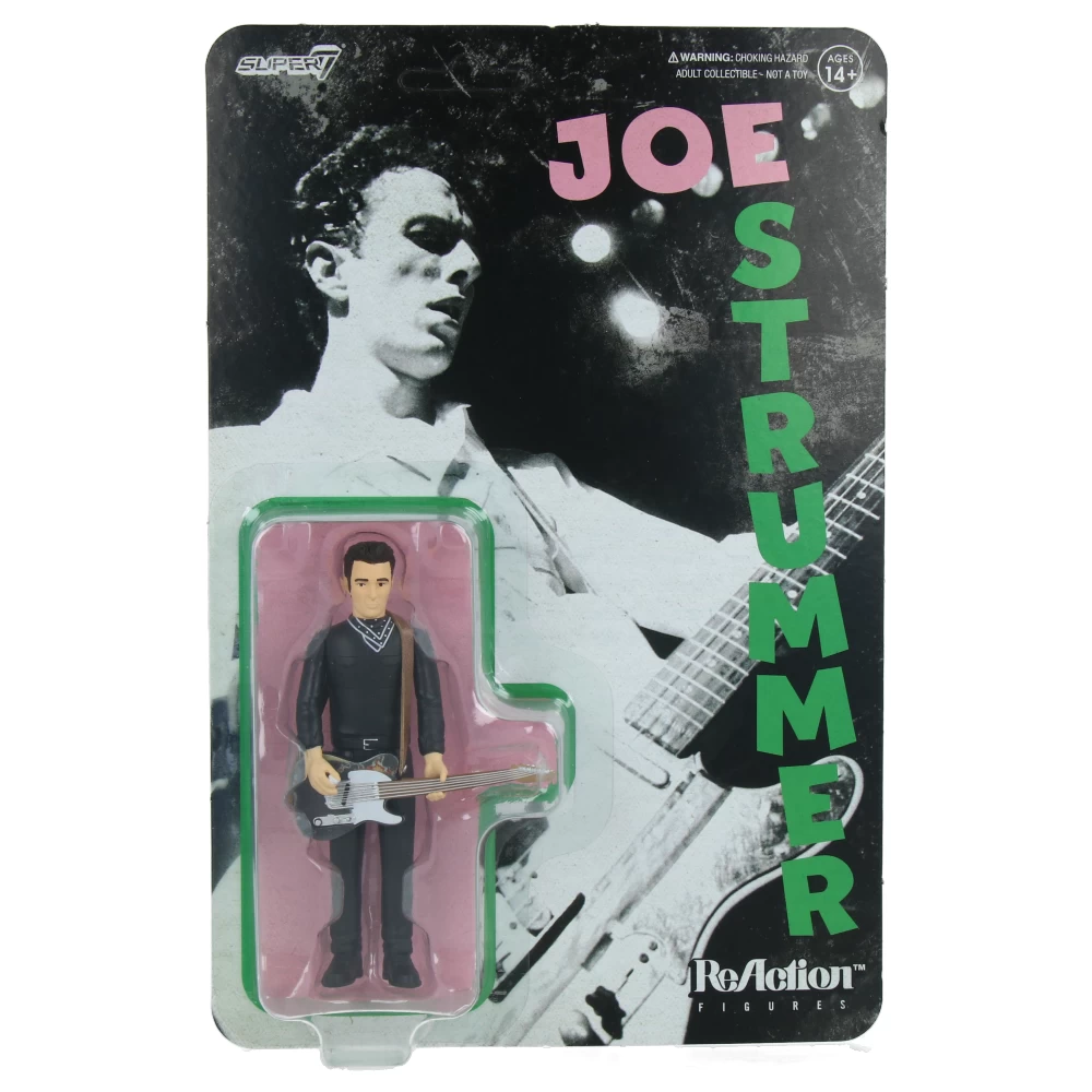SUPER7 Joe Strummer Reaction Figure - Joe Strummer (London Calling)