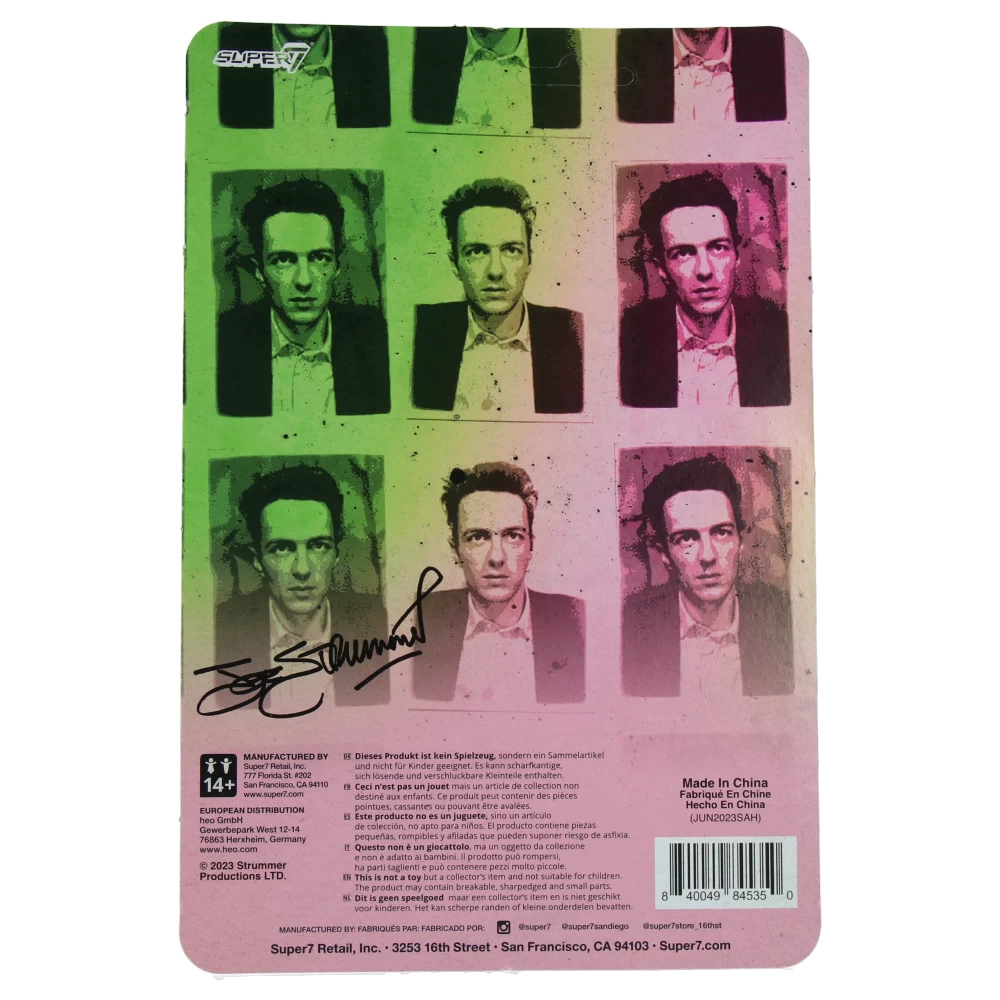 SUPER7 Joe Strummer Reaction Figure - Joe Strummer (London Calling) – Image 3