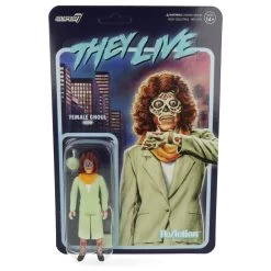 SUPER7 Female Ghoul (Glow) - They Live - ReAction Figure